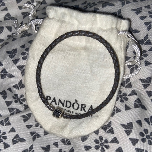 Leather Pandora Bracelet